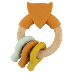 Bague d'activité bois-silicone Trixie