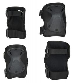 Micro Black Knee/Elbow Pads