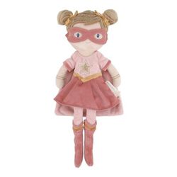 Rosa superheroína de peluche Little Dutch