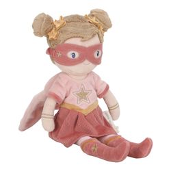 Rosa superheroína de peluche Little Dutch