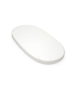 Sábana bajera blanca para Cama Sleepi V3 (de 6 a 36 meses)