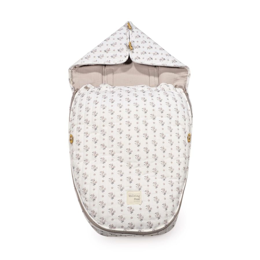 Saco Cuco 2 en 1 entretiempo Botton Walking Mum Flores