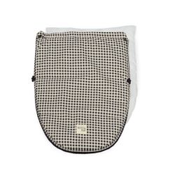 Sac Cuco 2 en 1 entretemps I Love Vichy negre Walking Mum