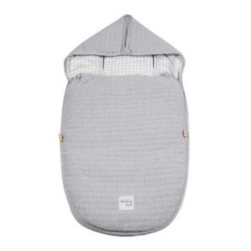 Saco Cuco 2 en 1 invierno I Love Vichy Walking Mum I Love Vichy Gris