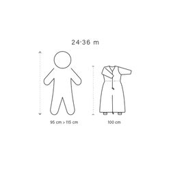 Bemini Magic Bag 18-36 m Schlafsack mit abnehmbaren Beinen, Arena Tog 3