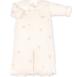 Saco de dormir Magic Bag 4-12m Bemini con piernas separadas Ecru tog 2.5