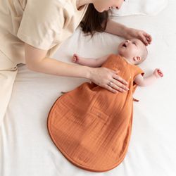 Sleeveless sleeping bag Magic Bag 1-4m Bemini Pumpkin swaddle tog 0.5