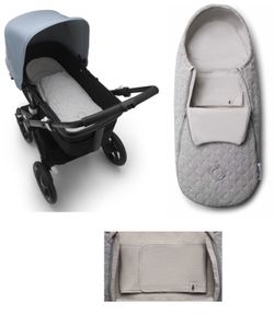 Bugaboo newborn footmuff - Light gray