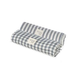 Set 2 muselinas 70x70 Praliné Walking Mum