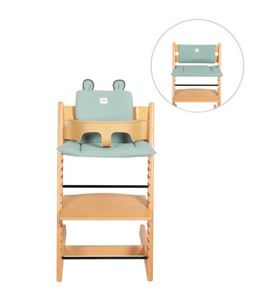 Set 3 coussins évolutifs pour Stokke Tripp Trapp gaufre Fundas BCN