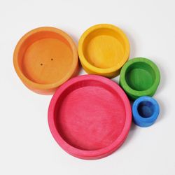 Grimm's red bowl set