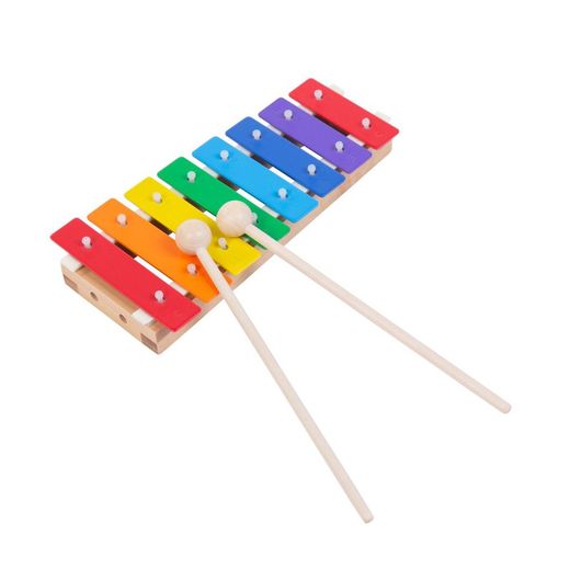 Conjunto de 8 instrumentos musicais Childhome + organizador dobrável