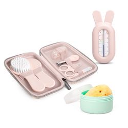 Kit de manucure bébé Suavinex avec thermomètre et éponge