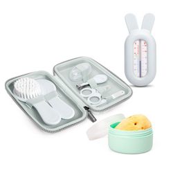 Kit de manicure para bebês Suavinex com termômetro e esponja