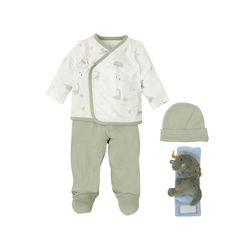 Set naixement - 4p (jubó, polaina, gorret i pitet 19x19) (0/1m) Bimbidreams