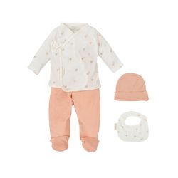 Set naixement - 4p (jubó, polaina, gorret i pitet 19x19) (0/1m) Bimbidreams