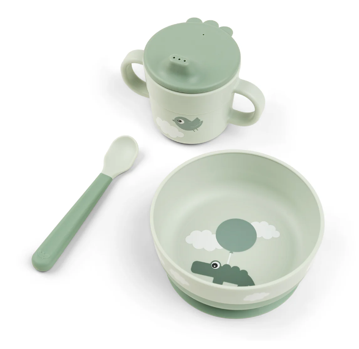 Set primera comida Done By Deer Elphee Azul