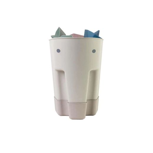 Shnuggle Taupe Bath Toy Cube