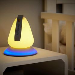 Luz nocturna Shnuggle Moonlight con indicador de temperatura