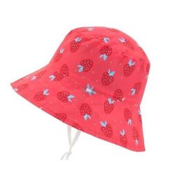 Sombrero con protección UPF 50+ Strawberries BTBOX