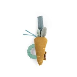Hochet de dentition carotte Petits Lapins Moulin Roty