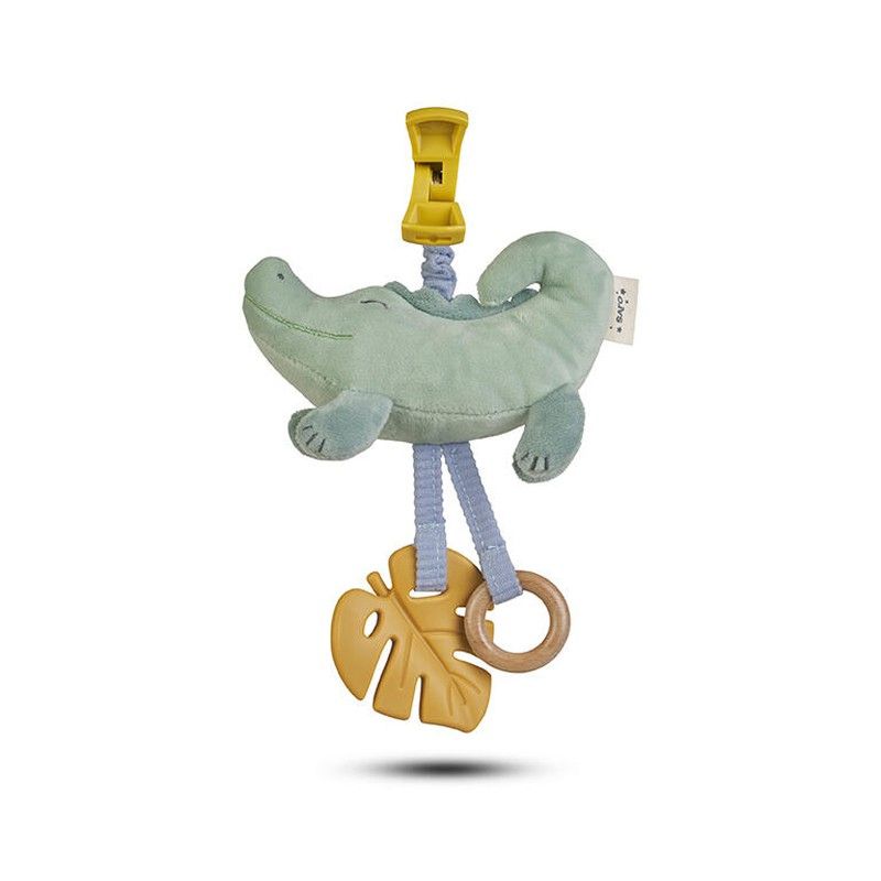 Sonajero multiactividad "Jungle Party" Saro Cocodrilo