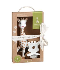 Sophie La Girafe + Chupete SO'PURE Hevea 100%
