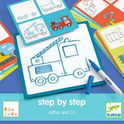 Step by step Arthur and Co Djeco