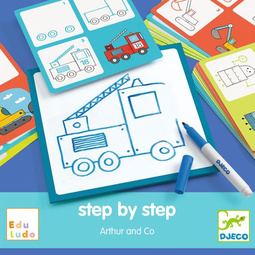 Step by step Arthur and Co Djeco