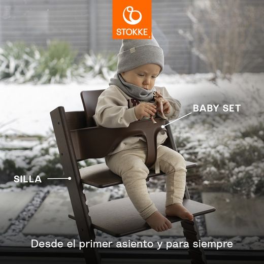 Ensemble chaise haute Tripp Trapp® + coussin Tripp Trapp®