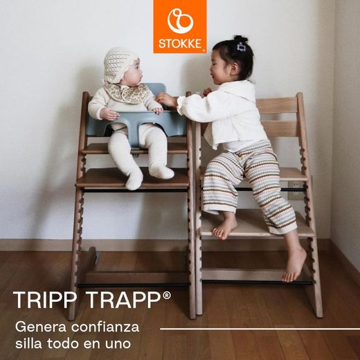 Ensemble chaise haute Tripp Trapp® + coussin Tripp Trapp®