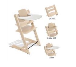 Chaise haute Tripp Trapp® + plateau Stokke®