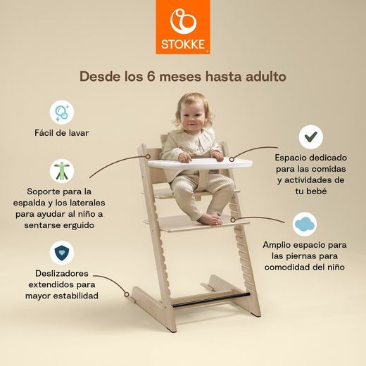 Chaise haute Tripp Trapp® + plateau Stokke®