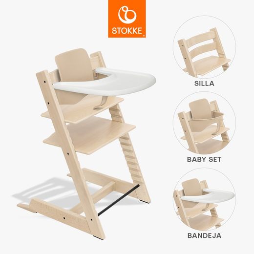 Chaise haute Tripp Trapp® + plateau Stokke®