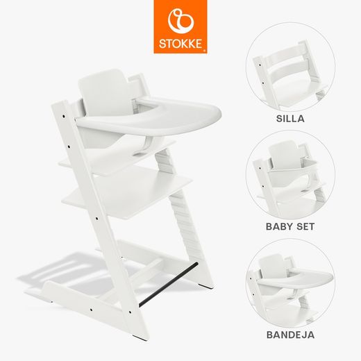 Chaise haute Tripp Trapp® + plateau Stokke®