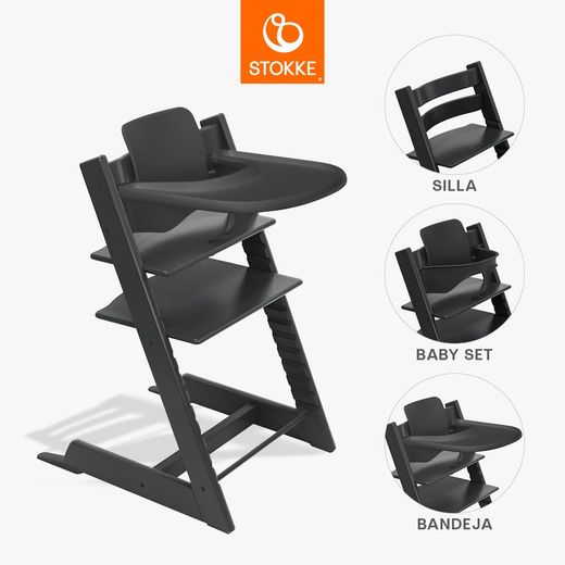 Chaise haute Tripp Trapp® + plateau Stokke®