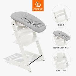 Pack chaise haute Tripp Trapp® + Kit nouveau-né Tripp Trapp®
