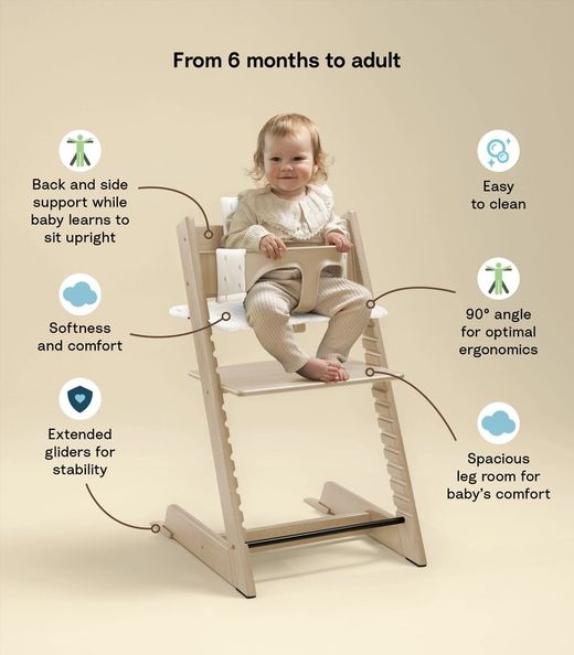 Pack chaise haute Tripp Trapp® + Kit nouveau-né Tripp Trapp®