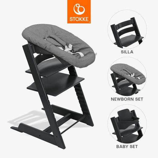 Pack chaise haute Tripp Trapp® + Kit nouveau-né Tripp Trapp®