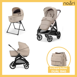 Promoción Inglesina Aptica System Duo Pashmina Beige + Dual Bag