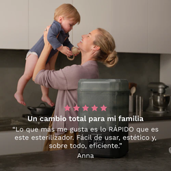 SuperQuick Baby Brezza - Esteriliza y Seca en 10 minutos - 75 % más rápido