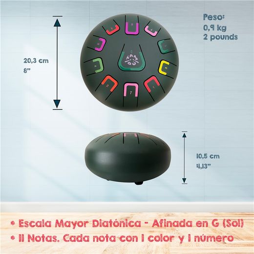Tambú 8" 11 notes