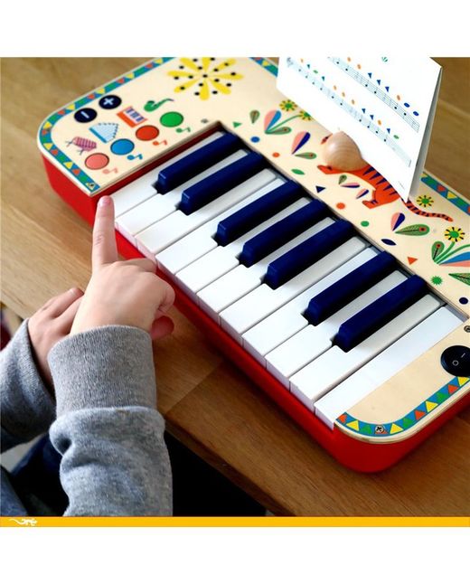 Teclado Sintetizador Animambo Djeco