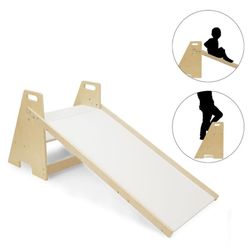 Tobogán con escalera 2 en 1 natural Montessori 509 Crew