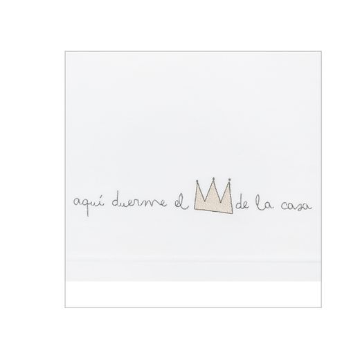 Tríptico sábanas bordadas para cuna - Sonpetit