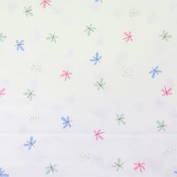 Conjunto de três peças de lençóis estampados em algodão orgânico para berço maxi - Sonpetit