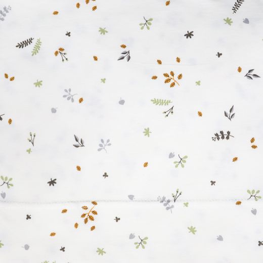 Conjunto de três peças de lençóis estampados em algodão orgânico para berço maxi - Sonpetit