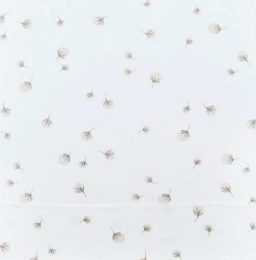 Conjunto de três peças de lençóis estampados em algodão orgânico para berço maxi - Sonpetit