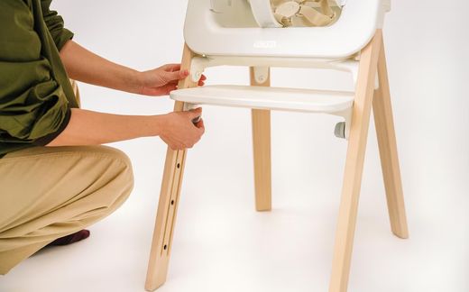 Stokke Steps highchair + Baby set + tray