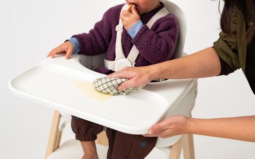 Stokke Steps highchair + Baby set + tray